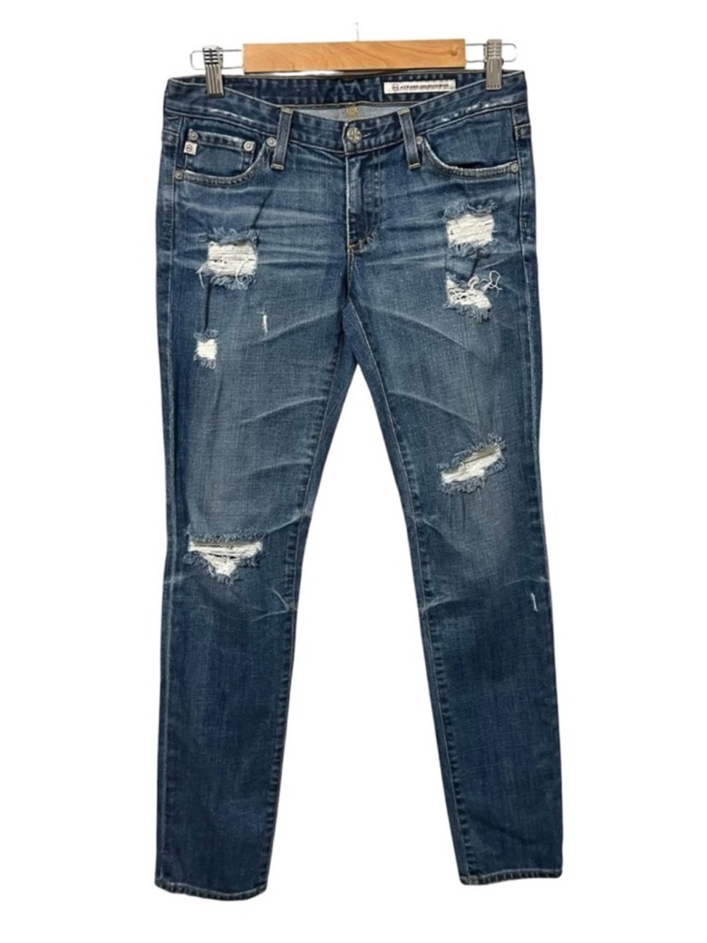 AG Adriano Goldschmied Distressed Jeans Size 27